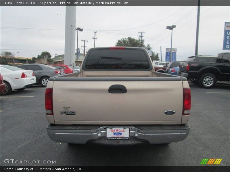Prairie Tan Metallic / Medium Prairie Tan 1998 Ford F150 XLT SuperCab
