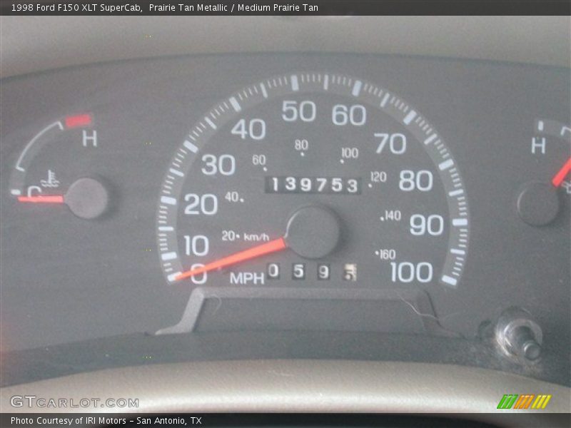 Prairie Tan Metallic / Medium Prairie Tan 1998 Ford F150 XLT SuperCab
