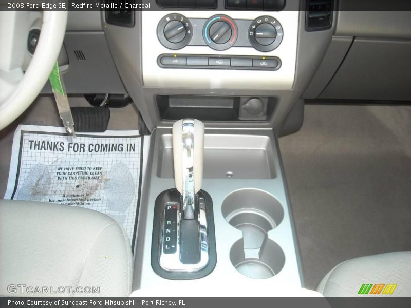 Redfire Metallic / Charcoal 2008 Ford Edge SE