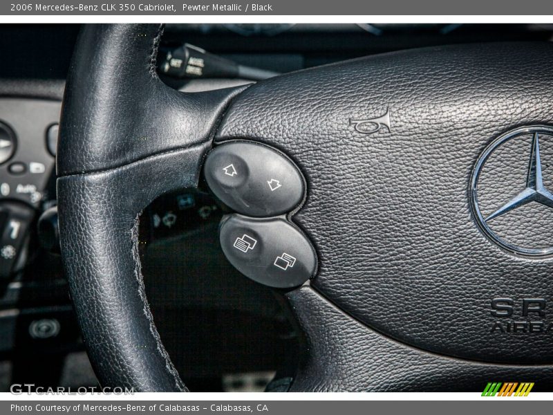 Controls of 2006 CLK 350 Cabriolet