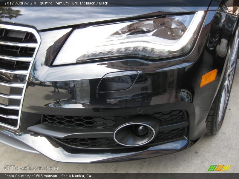 Brilliant Black / Black 2012 Audi A7 3.0T quattro Premium