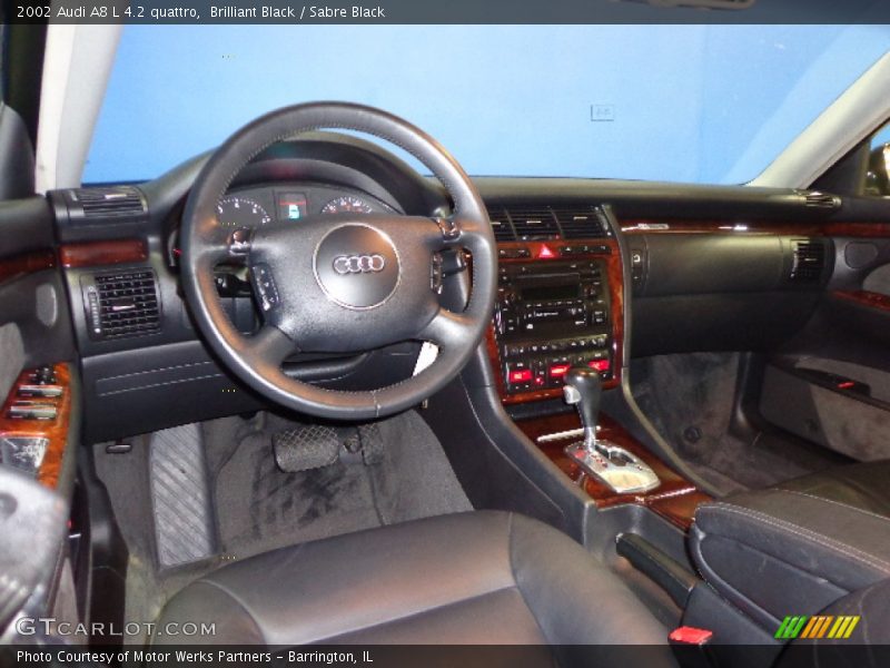  2002 A8 L 4.2 quattro Sabre Black Interior