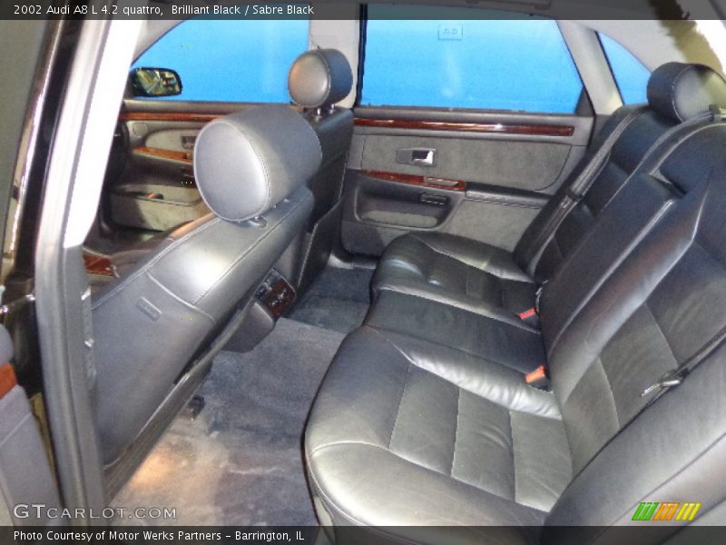 Rear Seat of 2002 A8 L 4.2 quattro