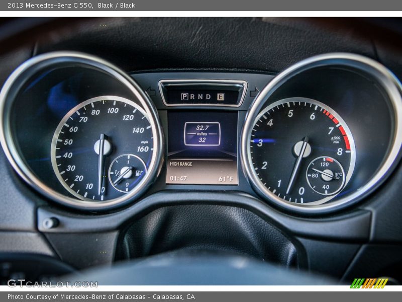  2013 G 550 550 Gauges