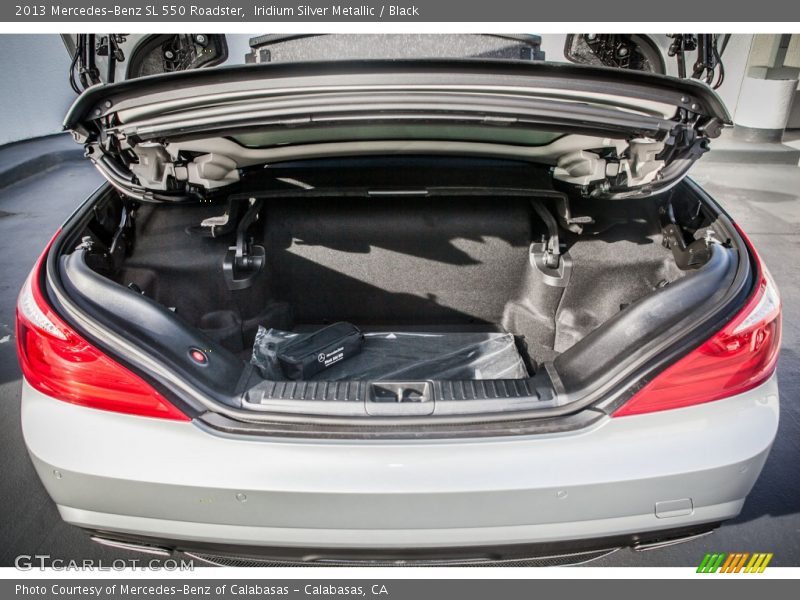 Iridium Silver Metallic / Black 2013 Mercedes-Benz SL 550 Roadster