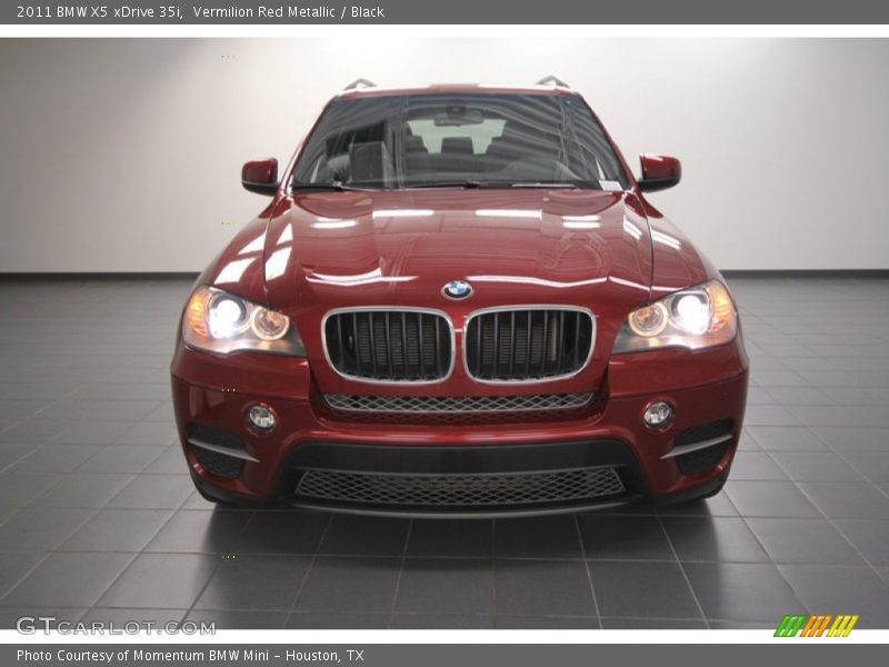 Vermilion Red Metallic / Black 2011 BMW X5 xDrive 35i