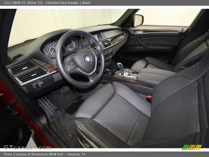 Vermilion Red Metallic / Black 2011 BMW X5 xDrive 35i