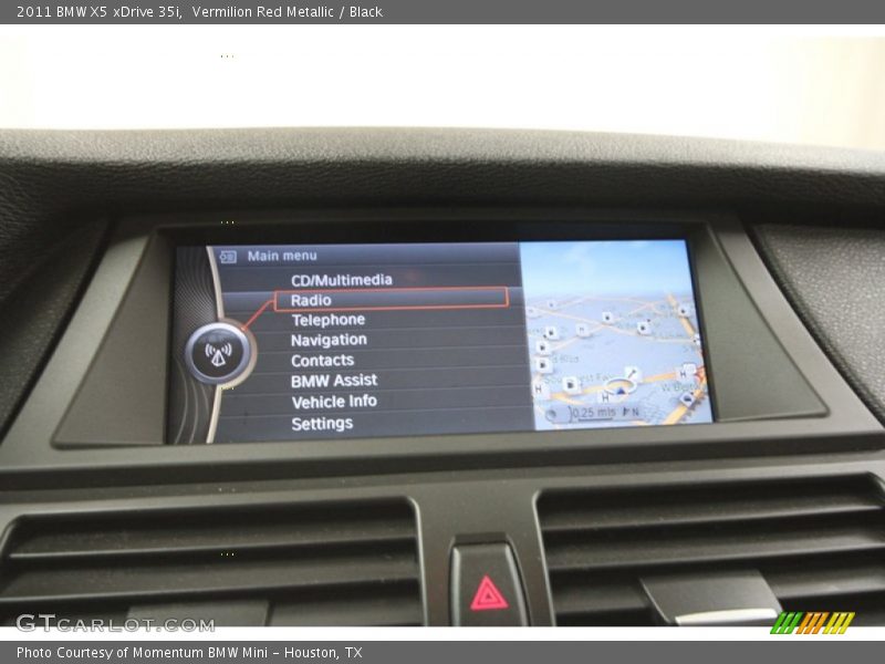 Vermilion Red Metallic / Black 2011 BMW X5 xDrive 35i