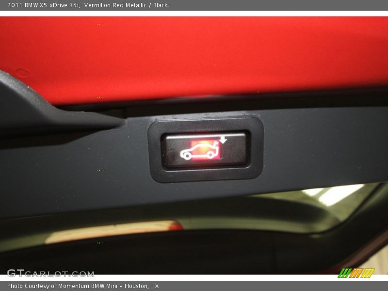 Vermilion Red Metallic / Black 2011 BMW X5 xDrive 35i