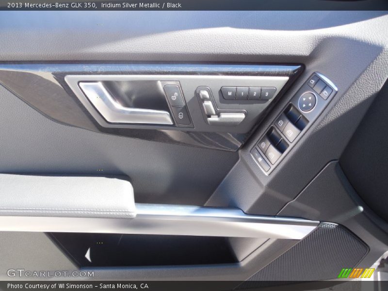 Iridium Silver Metallic / Black 2013 Mercedes-Benz GLK 350