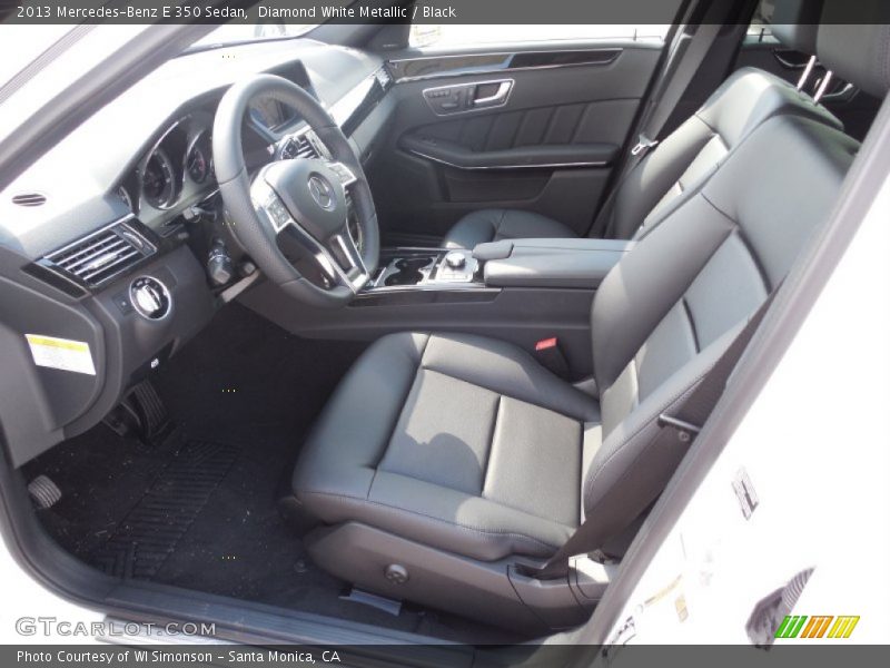 Diamond White Metallic / Black 2013 Mercedes-Benz E 350 Sedan