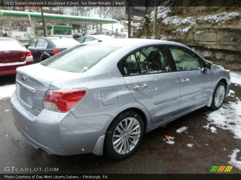 Ice Silver Metallic / Black 2013 Subaru Impreza 2.0i Limited 4 Door