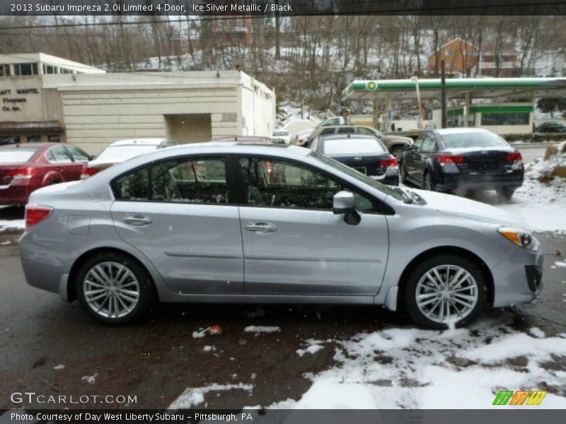 Ice Silver Metallic / Black 2013 Subaru Impreza 2.0i Limited 4 Door