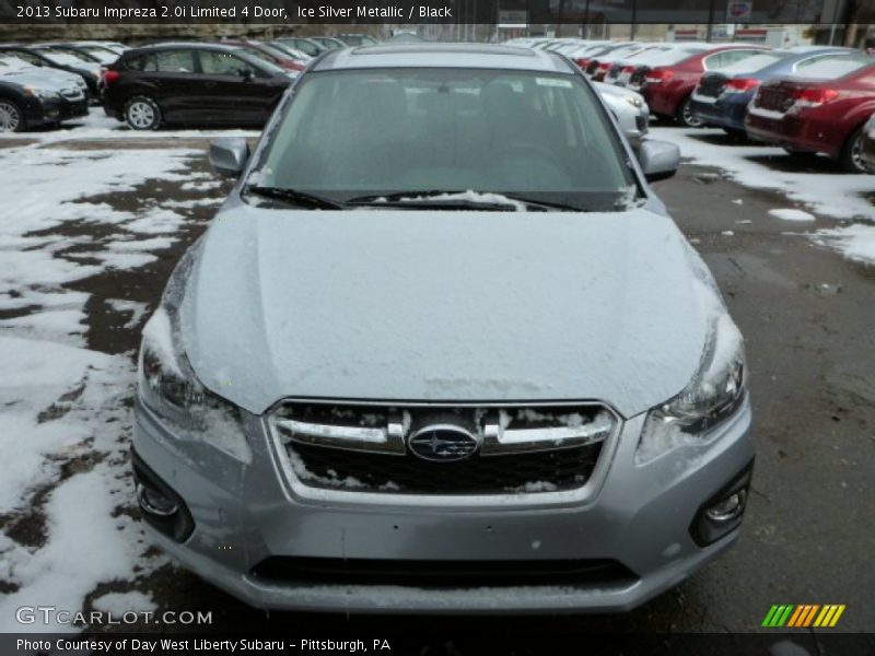 Ice Silver Metallic / Black 2013 Subaru Impreza 2.0i Limited 4 Door
