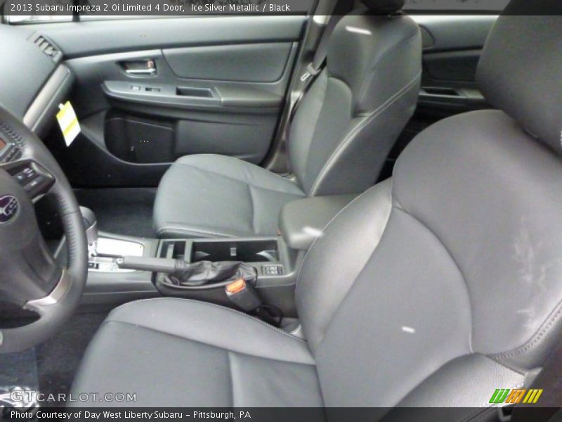 Ice Silver Metallic / Black 2013 Subaru Impreza 2.0i Limited 4 Door
