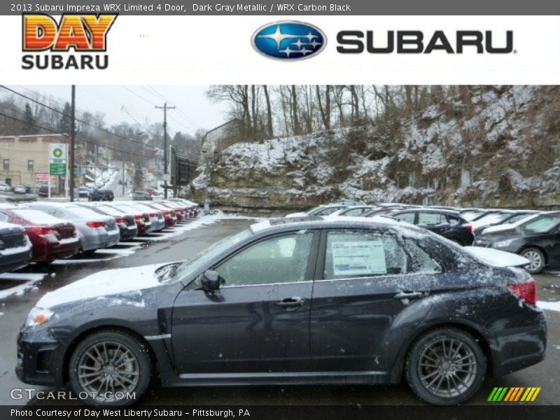 Dark Gray Metallic / WRX Carbon Black 2013 Subaru Impreza WRX Limited 4 Door