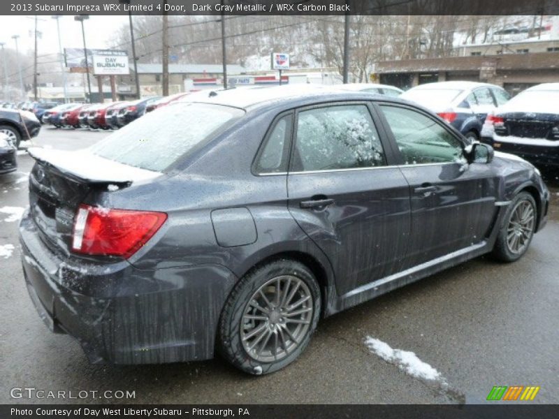 Dark Gray Metallic / WRX Carbon Black 2013 Subaru Impreza WRX Limited 4 Door