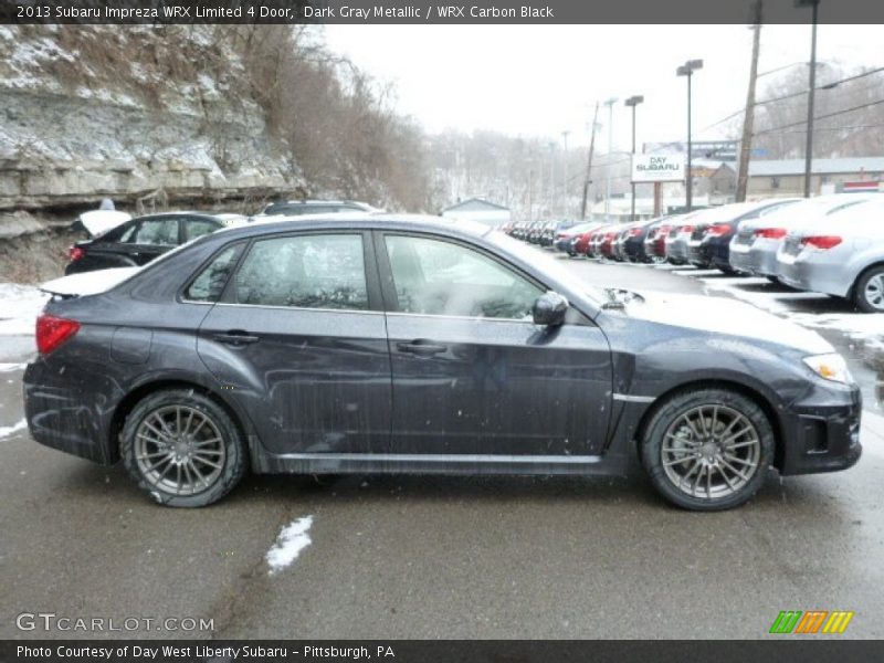Dark Gray Metallic / WRX Carbon Black 2013 Subaru Impreza WRX Limited 4 Door