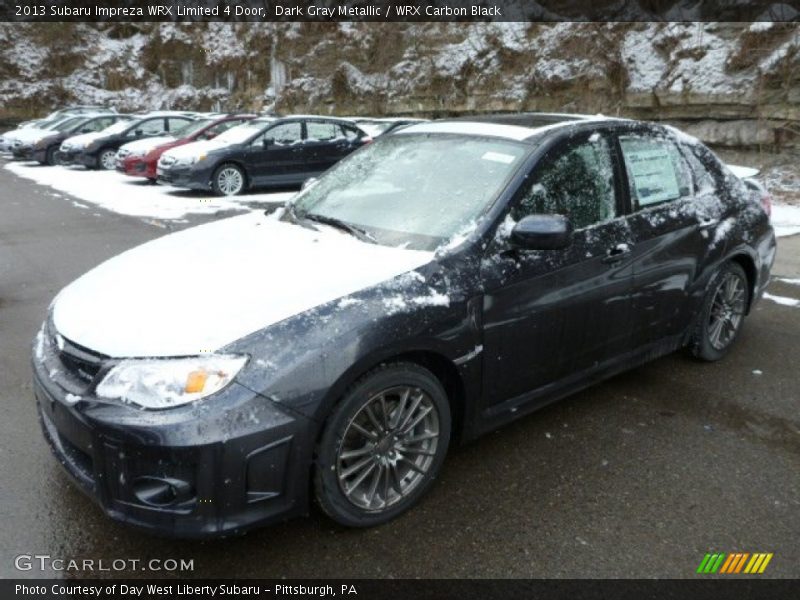 Dark Gray Metallic / WRX Carbon Black 2013 Subaru Impreza WRX Limited 4 Door