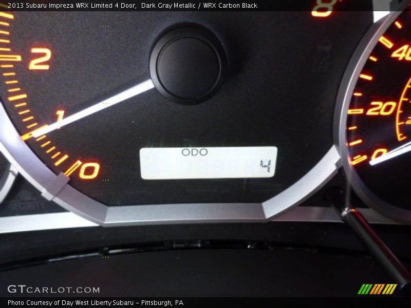 Dark Gray Metallic / WRX Carbon Black 2013 Subaru Impreza WRX Limited 4 Door