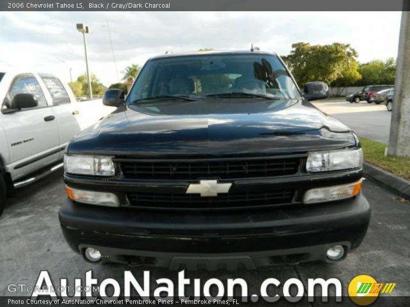 Black / Gray/Dark Charcoal 2006 Chevrolet Tahoe LS