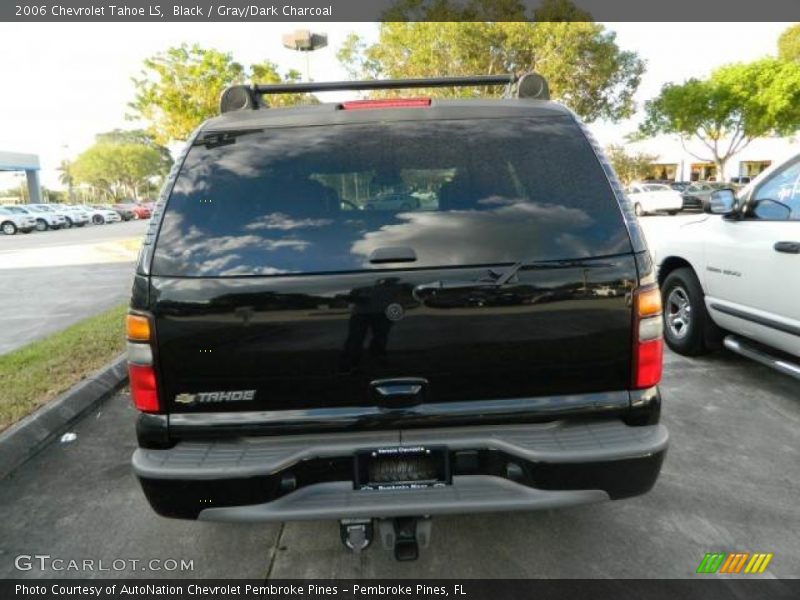 Black / Gray/Dark Charcoal 2006 Chevrolet Tahoe LS