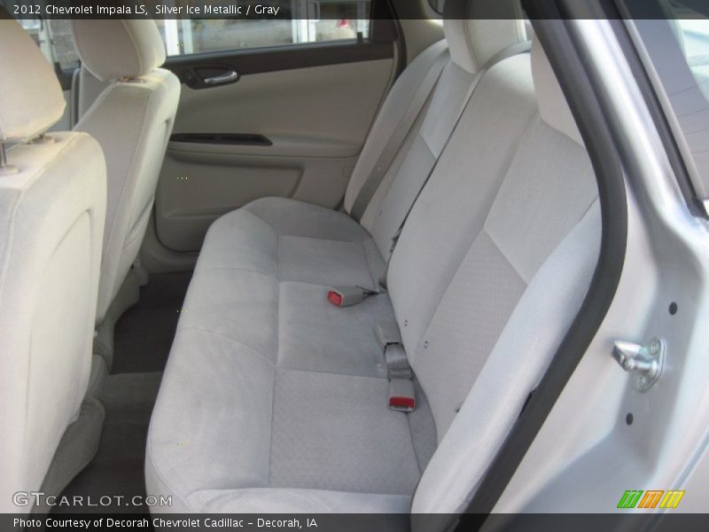 Silver Ice Metallic / Gray 2012 Chevrolet Impala LS
