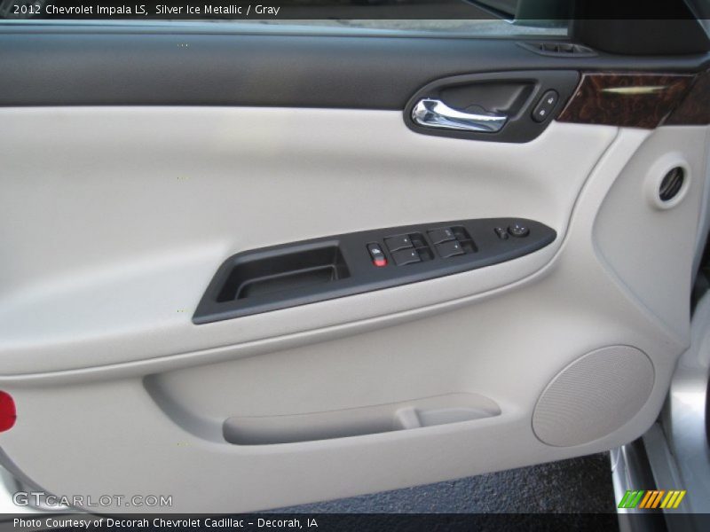 Silver Ice Metallic / Gray 2012 Chevrolet Impala LS