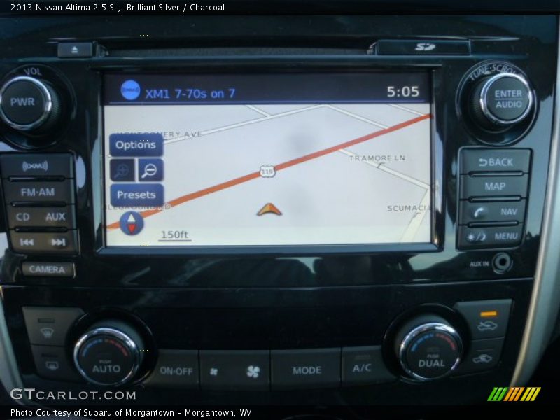 Brilliant Silver / Charcoal 2013 Nissan Altima 2.5 SL