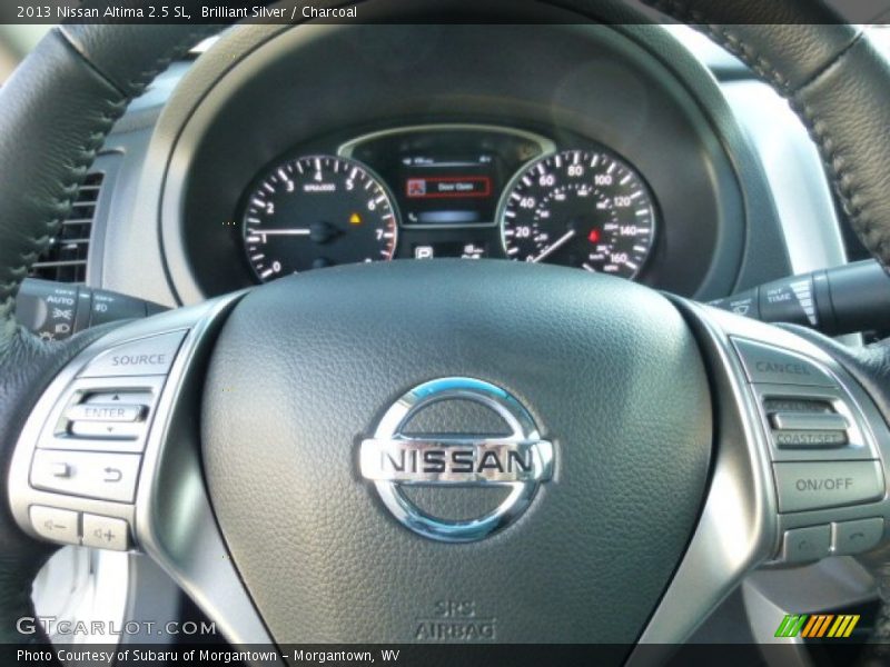 Brilliant Silver / Charcoal 2013 Nissan Altima 2.5 SL