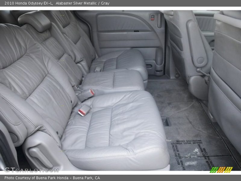 Alabaster Silver Metallic / Gray 2010 Honda Odyssey EX-L