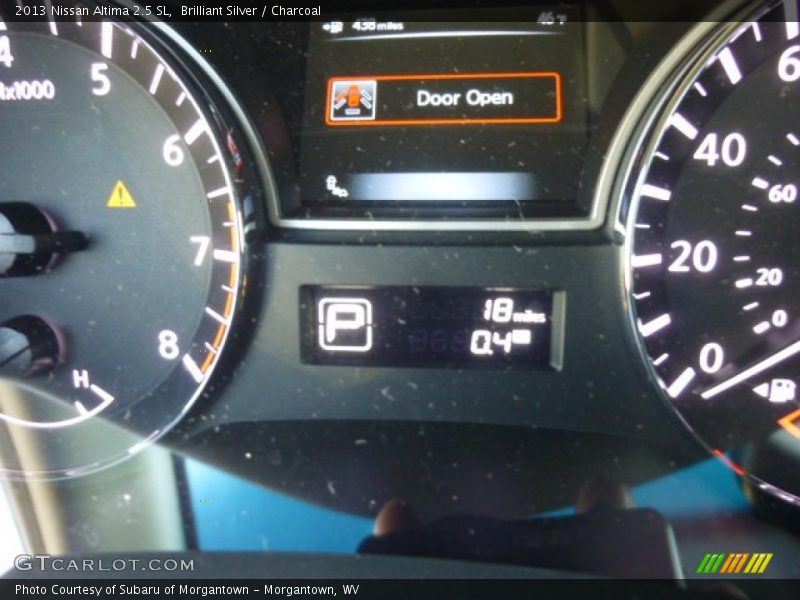 Brilliant Silver / Charcoal 2013 Nissan Altima 2.5 SL