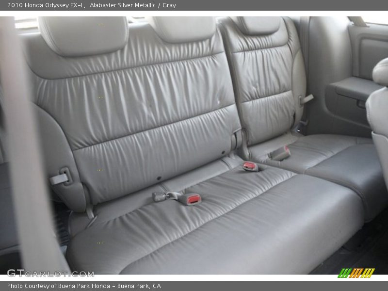 Alabaster Silver Metallic / Gray 2010 Honda Odyssey EX-L