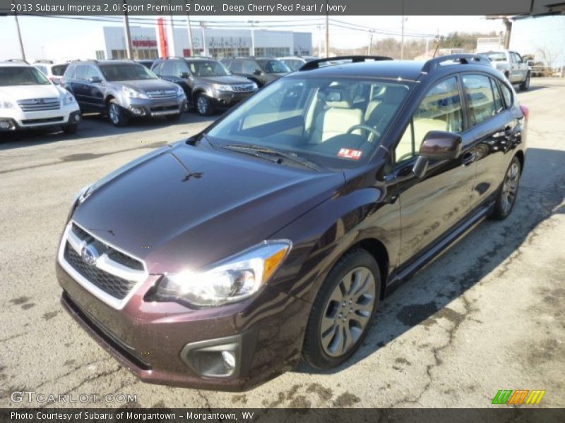 Front 3/4 View of 2013 Impreza 2.0i Sport Premium 5 Door