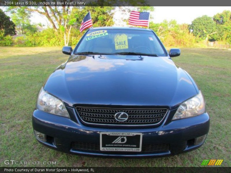 Indigo Ink Blue Pearl / Ivory 2004 Lexus IS 300