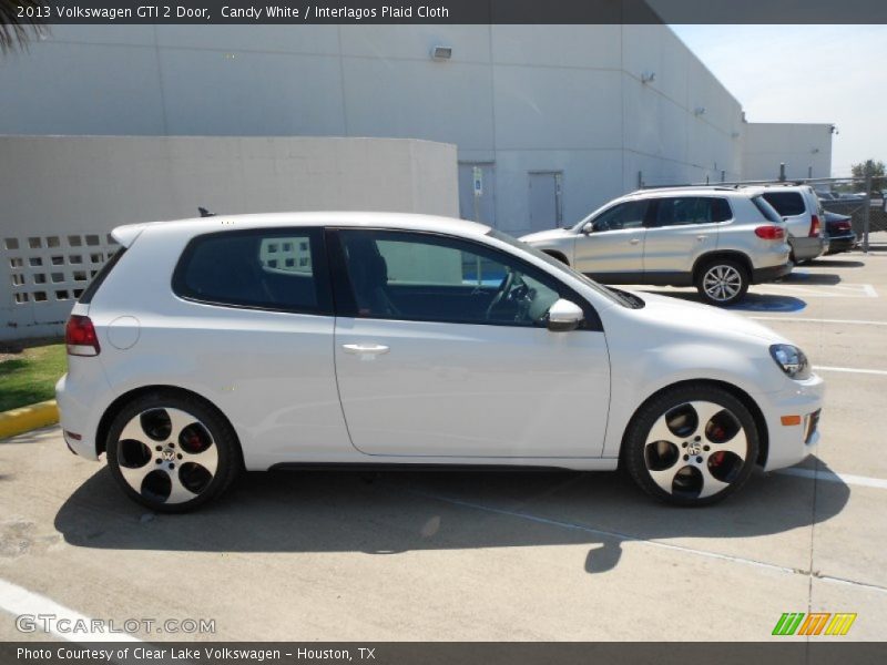 Candy White / Interlagos Plaid Cloth 2013 Volkswagen GTI 2 Door