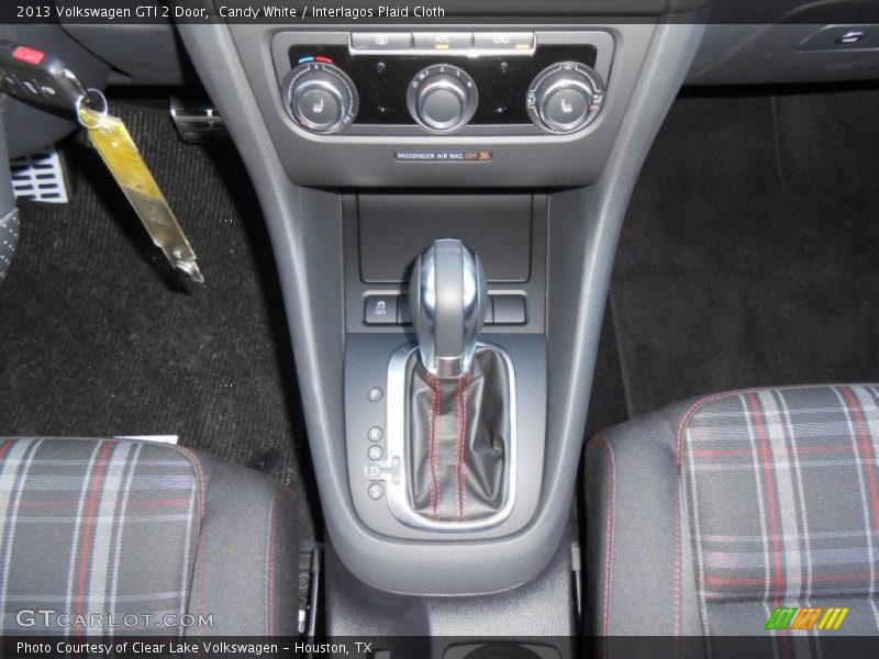 Candy White / Interlagos Plaid Cloth 2013 Volkswagen GTI 2 Door