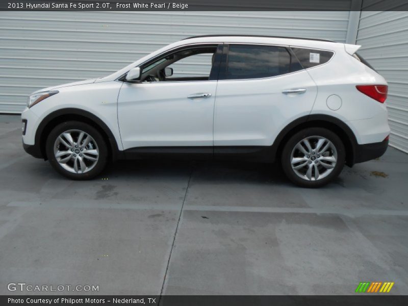  2013 Santa Fe Sport 2.0T Frost White Pearl