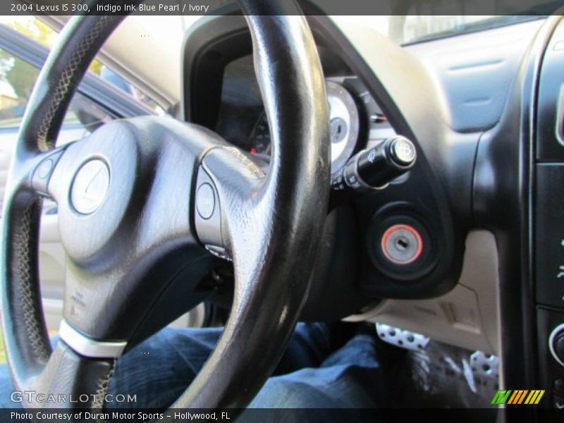 Indigo Ink Blue Pearl / Ivory 2004 Lexus IS 300