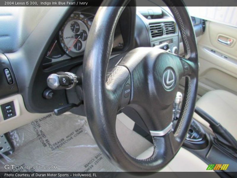 Indigo Ink Blue Pearl / Ivory 2004 Lexus IS 300