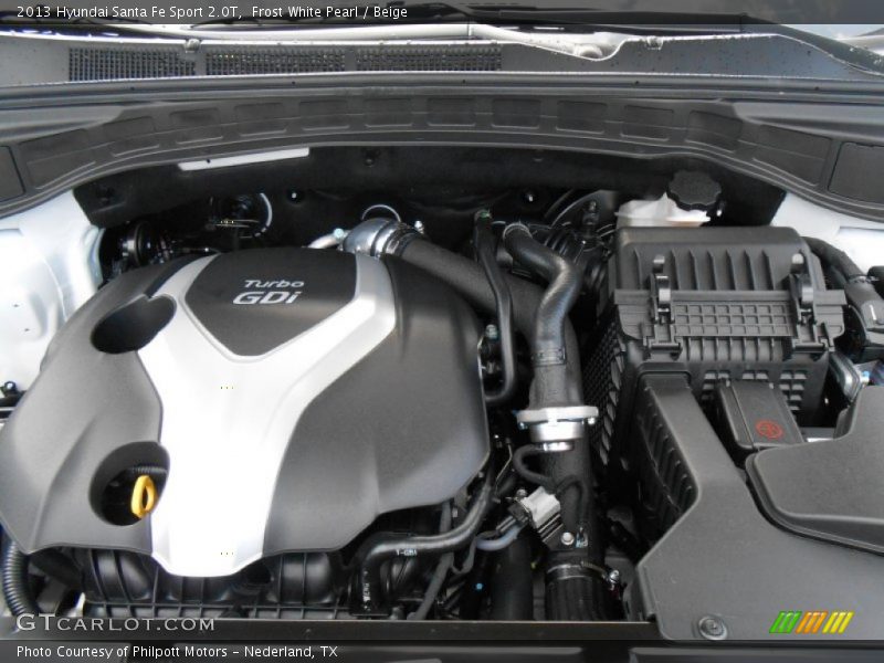  2013 Santa Fe Sport 2.0T Engine - 2.0 Liter Turbocharged DOHC 16-Valve D-CVVT 4 Cylinder