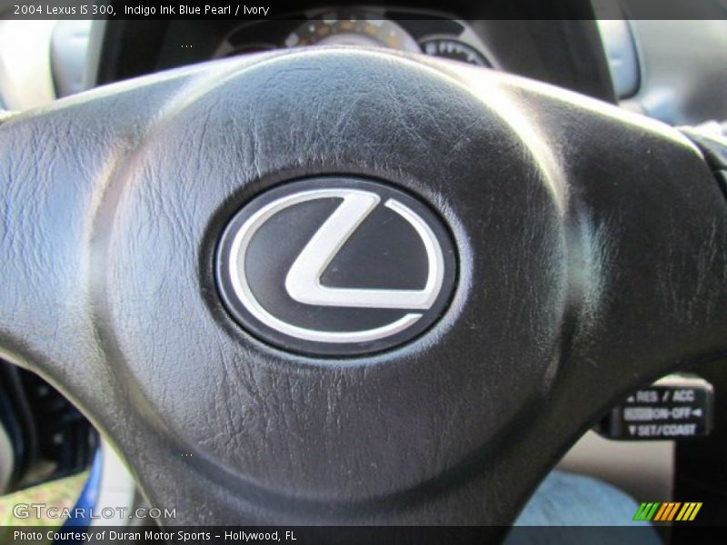 Indigo Ink Blue Pearl / Ivory 2004 Lexus IS 300