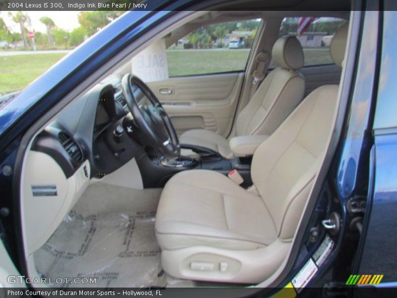 Indigo Ink Blue Pearl / Ivory 2004 Lexus IS 300