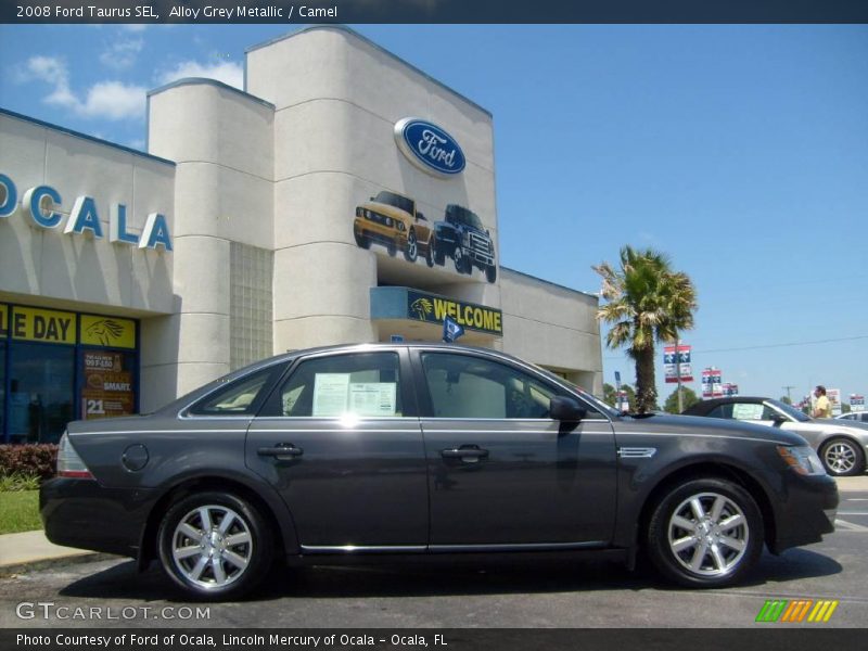 Alloy Grey Metallic / Camel 2008 Ford Taurus SEL