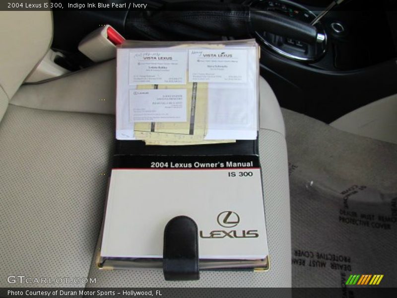 Books/Manuals of 2004 IS 300