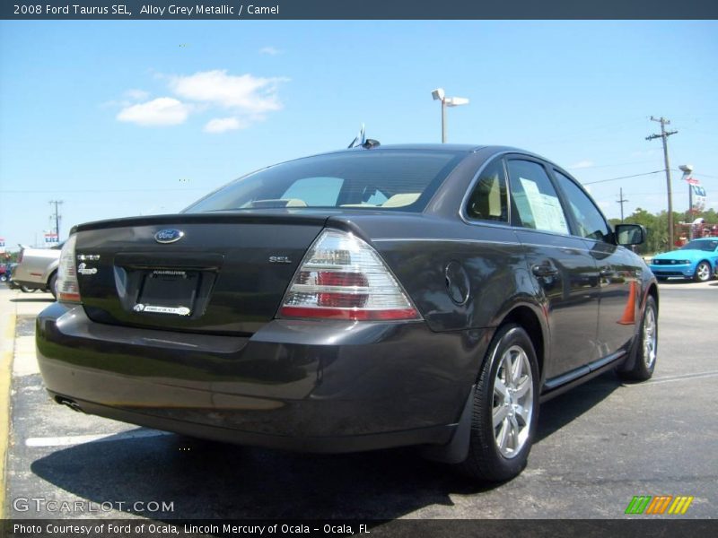 Alloy Grey Metallic / Camel 2008 Ford Taurus SEL