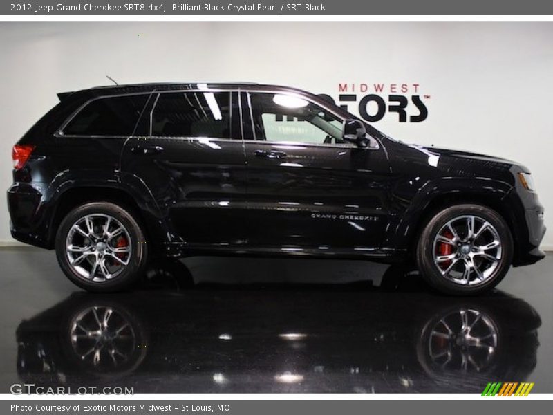 Brilliant Black Crystal Pearl / SRT Black 2012 Jeep Grand Cherokee SRT8 4x4