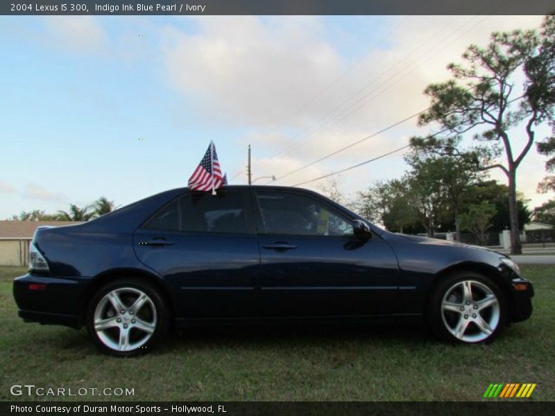 Indigo Ink Blue Pearl / Ivory 2004 Lexus IS 300
