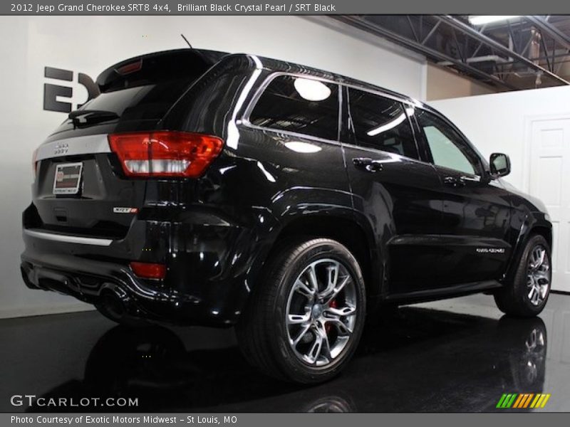 Brilliant Black Crystal Pearl / SRT Black 2012 Jeep Grand Cherokee SRT8 4x4