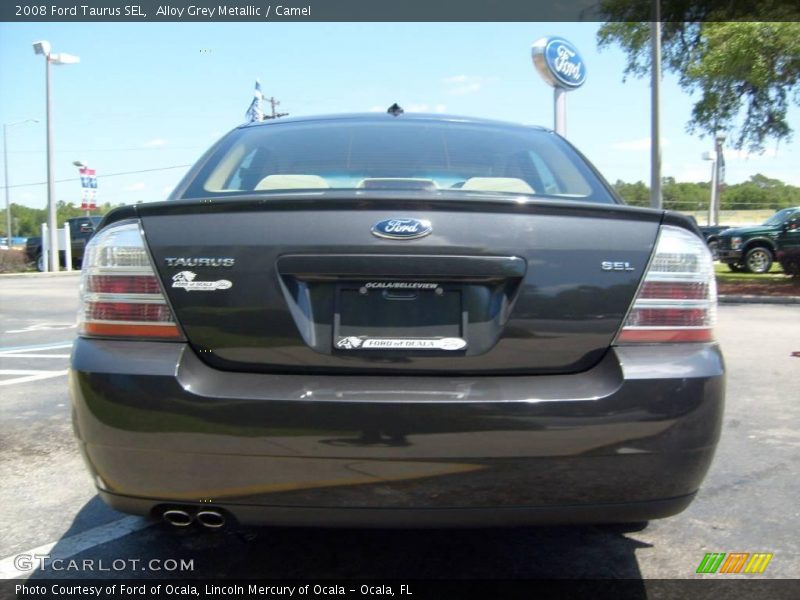 Alloy Grey Metallic / Camel 2008 Ford Taurus SEL